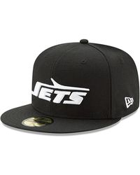 KTZ - New York Jets Classic Logo Omaha 59fifty Fitted Hat - Lyst