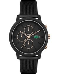 Lacoste - L 12.12. Chrono Silicone Strap Watch 43mm - Lyst