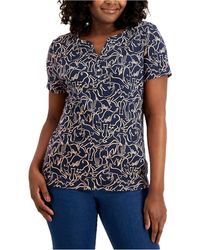 macy's karen scott petite tops