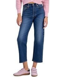 Levi's - Ribcage High Rise Straight Ankle Jeans - Lyst