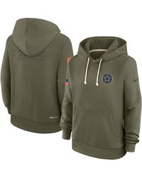 Nike - Dallas Cowboys 2025 Salute To Service Sideline Standard Issue Dri-fit Hoodie - Lyst