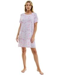 Roudelain - Printed Short-sleeve Sleepshirt - Lyst