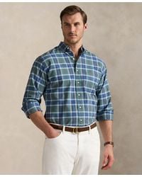 Polo Ralph Lauren - Big & Tall Plaid Oxford Shirt - Lyst