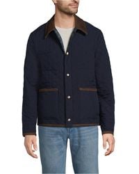 Lands' End - Reversible Insulated Barn Jacket - Lyst