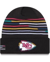 KTZ - Kansas City Chiefs 2025 Nfl Crucial Catch Cuffed Knit Hat - Lyst