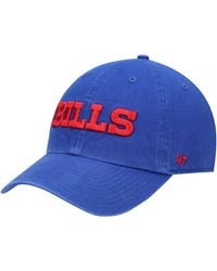 '47 - Buffalo Bills Clean Up Script Adjustable Hat - Lyst