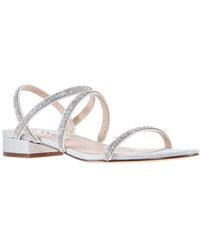 nina jewel flat sandal