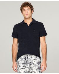 Tommy Hilfiger - Regular-fit Toweling Texture Polo Shirt - Lyst