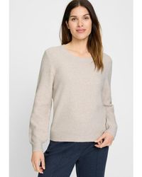 Olsen - Waffle Knit Pullover - Lyst