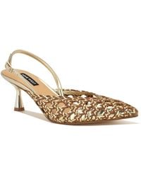 Nine West - Randela Pointed Toe Dress Slingback Pumps - Lyst