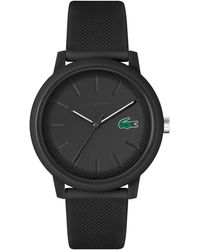 Lacoste - L.12.12 Silicone Strap Watch 42mm - Lyst