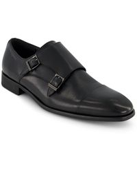 Karl Lagerfeld - Double Monk Cap Toe Dress Shoe - Lyst