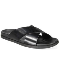 Alfani Whitter Cross Sandals, Created For Macy's - Black