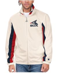 Starter - Chicago White Sox Rebound Cooperstown Collection Full-zip Track Jacket - Lyst