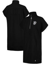 DKNY - San Francisco Giants Emily Quarter-zip Sneaker Dress - Lyst