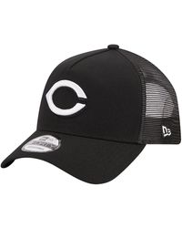 KTZ - Cincinnati Reds A-frame 9forty Trucker Adjustable Hat - Lyst