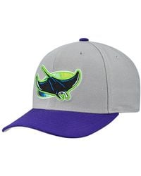 Mitchell & Ness - And Â Tampa Bay Rays Basic Coop Pro Adjustable Hat - Lyst