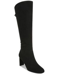 Alfani - Adelayde Knee High Thin Block-heel Dress Boots - Lyst