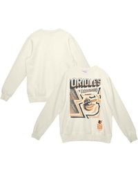 Mitchell & Ness - Baltimore Orioles Sidewalk Sketch Pullover Hoodie - Lyst