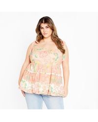 City Chic - Plus Size Cleo Top - Lyst