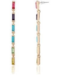 BCBGeneration - Rainbow Linear Drop Earrings - Lyst