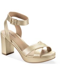 Style & Co. - Shannonn Block-heel Dress Sandals - Lyst