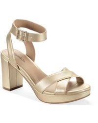 Style & Co. - Shannonn Block-heel Dress Sandals - Lyst