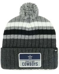 '47 - Dallas Cowboys Stack Cuffed Knit Hat - Lyst