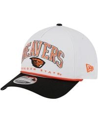 KTZ - White/black Oregon State Beavers Arch Two-tone Rope 9forty A-frame M-crown Adjustable Hat - Lyst