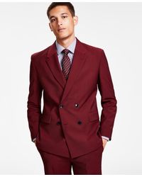 HUGO - By Boss Modern-fit Double-breasted Suit Jacket - Lyst