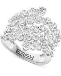 Effy - Effy Lab Grown Diamond Openwork Cluster Statement Ring (2-3/4 Ct. T.w. - Lyst