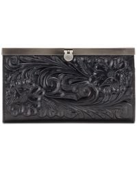 Patricia Nash - Cauchy Tooled Leather Wallet - Lyst