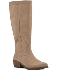 White Mountain - Altitude Wide Calf Knee High Boots - Lyst