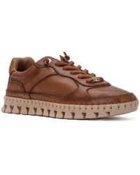 Xti - Leather Lace-up Carmela Collection Sneakers - Lyst