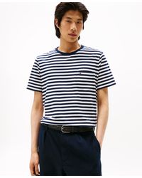 Tommy Hilfiger - Stripe Patch Pocket Crew Neck T-shirt - Lyst