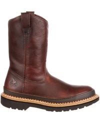 Georgia Boot - Georgia Giant Steel Toe Pull-on Work Boots - Lyst