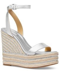 Michael Kors - Michael Leighton Espadrille Wedge Sandals - Lyst