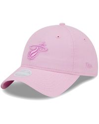 KTZ - Miami Heat Colorpack Tonal 9twenty Adjustable Hat - Lyst