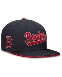 Nike - Boston Red Sox True Performance Fitted Hat - Lyst