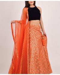 Ras - Floral Brocade Lehenga Choli - Lyst