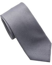 KARL LAGERFELD - Chevron Pattern Classic Tie - Lyst