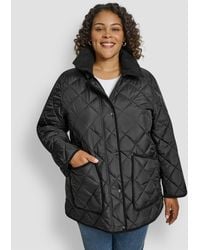 DKNY - Plus Size Hooded Quilted Coat - Lyst