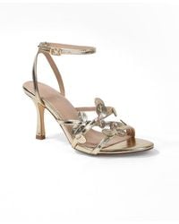 BERNESS - Hayden Petal Upper Ankle Strap Stiletto Heel Sandals - Lyst