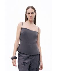 Nocturne - Slit Strap Blouse - Lyst