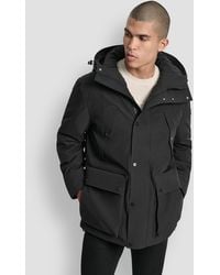 DKNY - Urban Hooded Parka Jacket - Lyst
