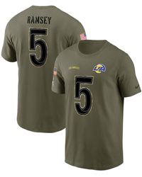Nike - Jalen Ramsey Los Angeles Rams 2022 Salute To Service Name And Number T-shirt - Lyst