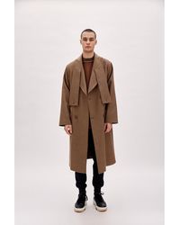 Pcfg - Wool Long Coat - Lyst
