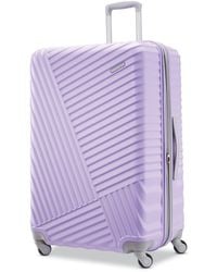 American Tourister Tribute Dlx 28" Check-in Luggage - Purple