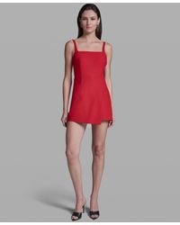 BCBGMAXAZRIA - Sleeveless Mini Romper Dress - Lyst