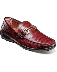 Stacy Adams - Embrey Moc Toe Bit Slip On Loafer - Lyst